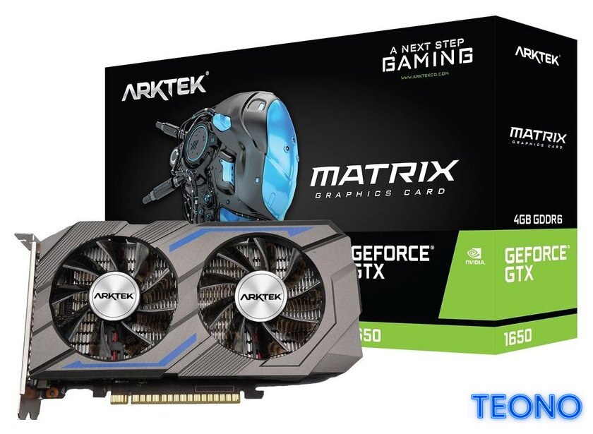 Видеокарта Arktek GeForce GTX 1650 4GB GDDR6 AKN1650D6S4GH1 - Изображение №4 — Интернет-магазин Teono.by