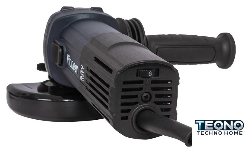 Угловая шлифмашина Pioneer Tools AG-E950-125-01 - Изображение №6 — Интернет-магазин Teono.by