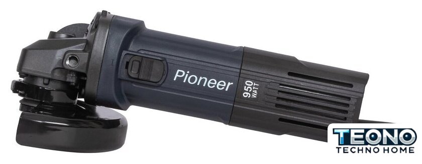 Угловая шлифмашина Pioneer Tools AG-E950-125-01 - Изображение №3 — Интернет-магазин Teono.by