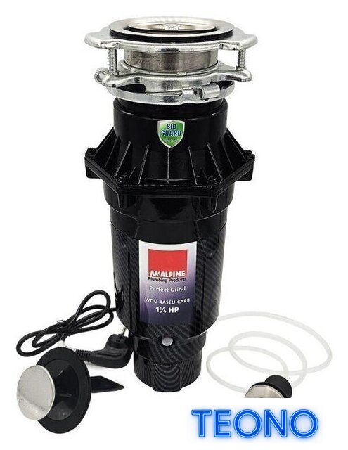 Измельчитель пищевых отходов McAlpine Perfect Grind Slim WDU-4ASEU-CARB - Изображение №1 — Интернет-магазин Teono.by