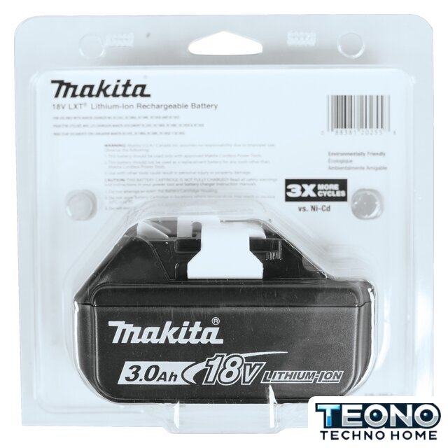 Аккумулятор Makita BL1830 (18В/3 а*ч) - Изображение №11 — Интернет-магазин Teono.by