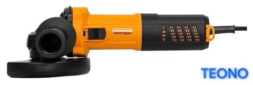 Угловая шлифмашина Partisan AG125-1500BL - Изображение №2 — Интернет-магазин Teono.by