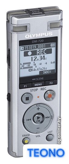 Диктофон Olympus DM-720 - Изображение №2 — Интернет-магазин Teono.by