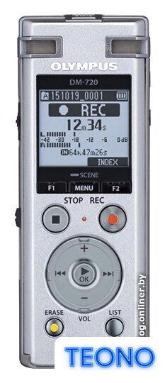 Диктофон Olympus DM-720 - Изображение №3 — Интернет-магазин Teono.by