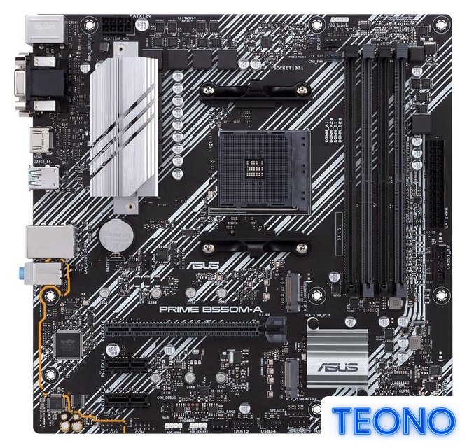 Материнская плата ASUS Prime B550M-A - Изображение №1 — Интернет-магазин Teono.by