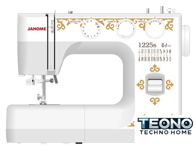 Электромеханическая швейная машина Janome 1225s - Изображение №1 — Интернет-магазин Teono.by