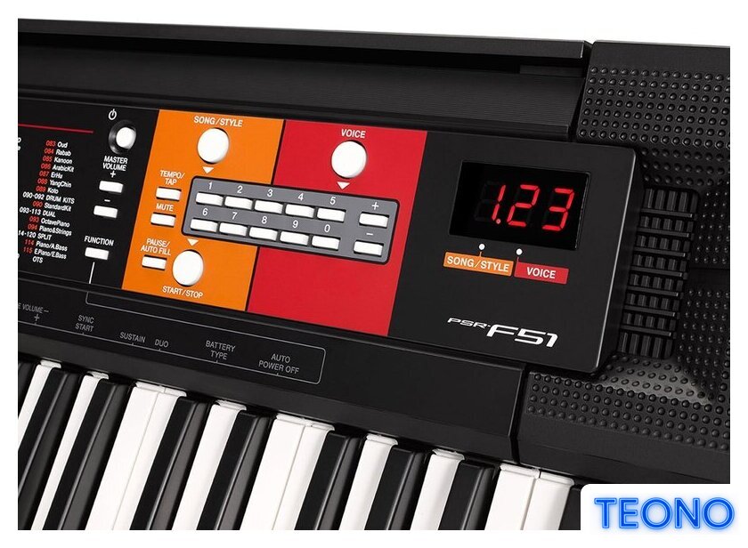 Синтезатор Yamaha PSR-F51 - Изображение №4 — Интернет-магазин Teono.by