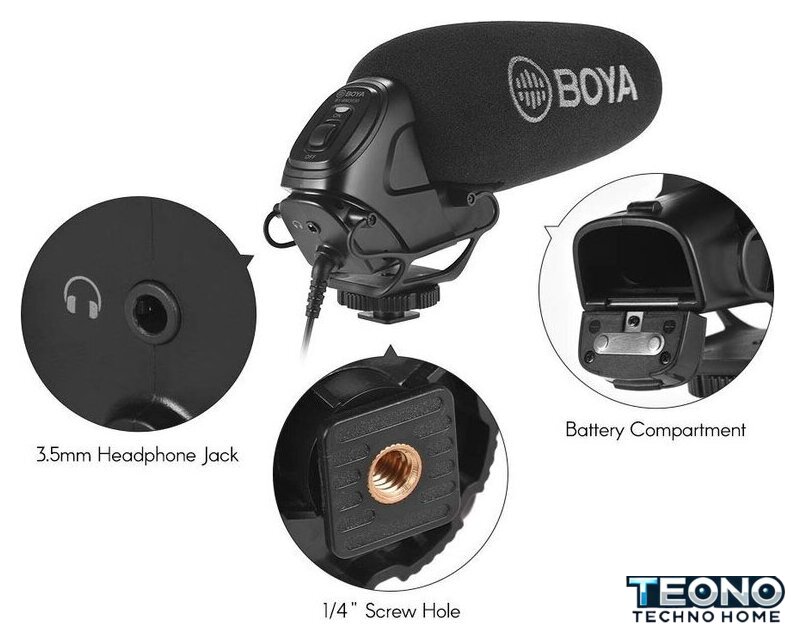 Проводной микрофон BOYA BY-BM3030 - Изображение №7 — Интернет-магазин Teono.by