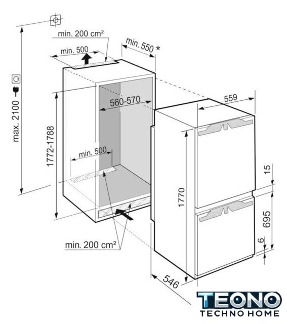 Холодильник Liebherr ICNd 5123 Plus NoFrost 5123-22001 - Изображение №20 — Интернет-магазин Teono.by