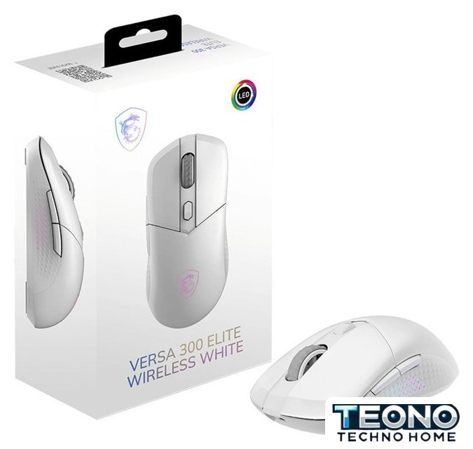 Игровая мышь MSI Versa 300 Elite Wireless (белый) - Изображение №5 — Интернет-магазин Teono.by