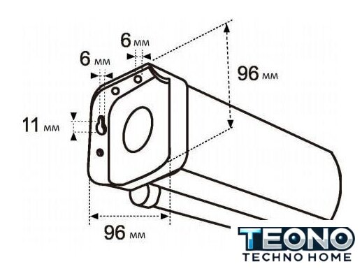 Проекционный экран Lumien Eco Picture 203x203 LEP-100109 - Изображение №3 — Интернет-магазин Teono.by