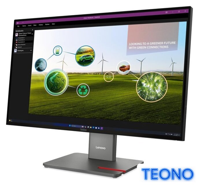 Монитор Lenovo ThinkVision P27Q-40 64A7GAT6EU - Изображение №3 — Интернет-магазин Teono.by