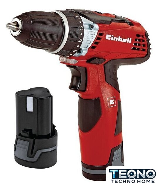 Дрель-шуруповерт Einhell TE-CD 12 Li 4513619 (с 2-мя АКБ, кейс) - Изображение №1 — Интернет-магазин Teono.by
