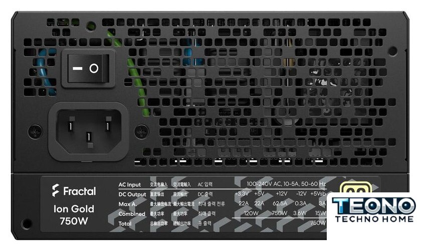 Блок питания Fractal Design Ion Gold 750W FD-P-IA2G-750 - Изображение №9 — Интернет-магазин Teono.by
