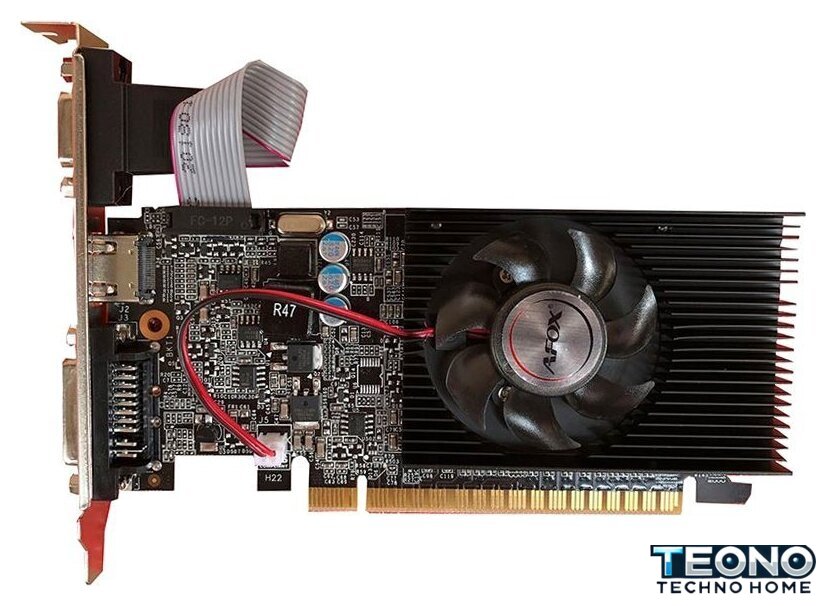 Видеокарта AFOX GeForce 210 1GB DDR2 AF210-1024D2LG2-V7 - Изображение №1 — Интернет-магазин Teono.by