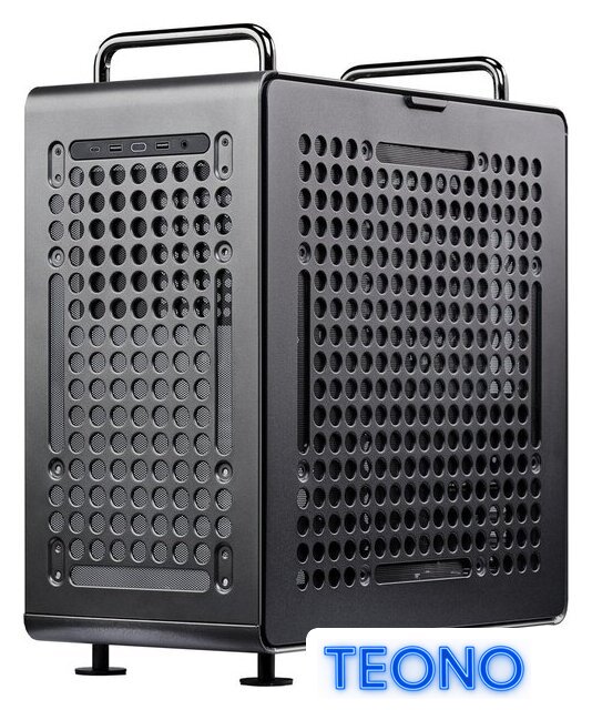 Корпус Cooler Master Qube 540 Stardust Iron Q540-MGNN-S00 - Изображение №2 — Интернет-магазин Teono.by