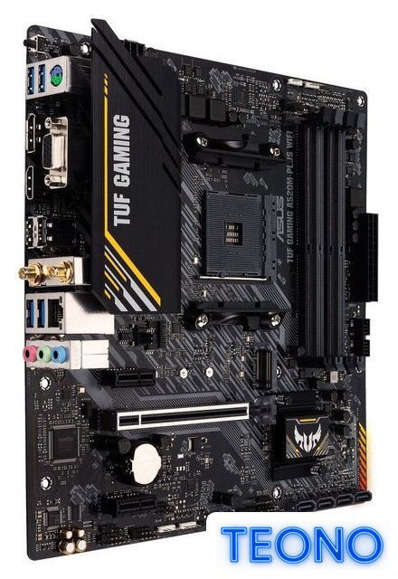 Материнская плата ASUS TUF Gaming A520M-Plus WiFi - Изображение №2 — Интернет-магазин Teono.by