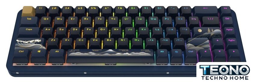 Клавиатура Red Square Alumix 68 Yotei + коврик Red Square Yotei (g3ms Magnetite Ice) - Изображение №3 — Интернет-магазин Teono.by