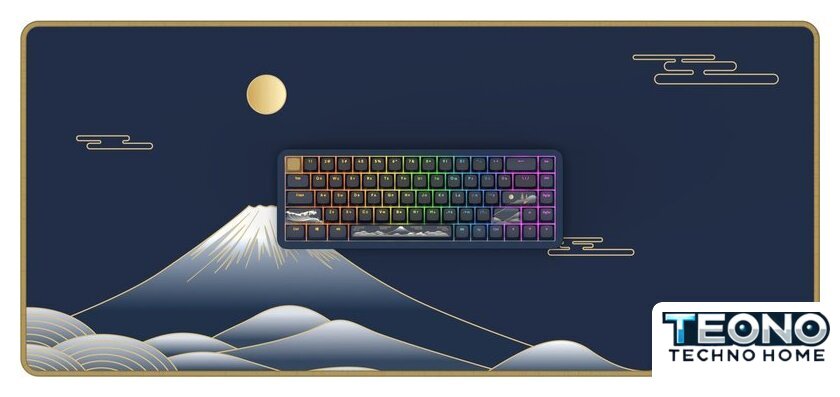 Клавиатура Red Square Alumix 68 Yotei + коврик Red Square Yotei (g3ms Magnetite Ice) - Изображение №1 — Интернет-магазин Teono.by