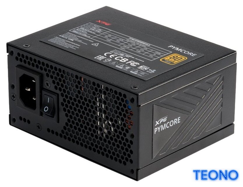 Блок питания ADATA XPG PYMCORE SFX Gold 750W PYMCORE750G-BKCEU - Изображение №2 — Интернет-магазин Teono.by
