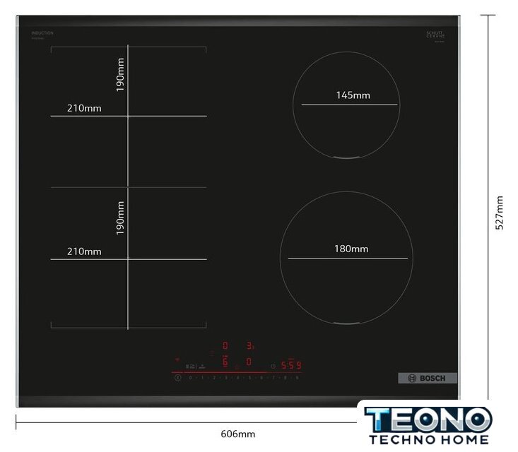 Варочная панель Bosch Serie 6 PVS675HB1E - Изображение №4 — Интернет-магазин Teono.by