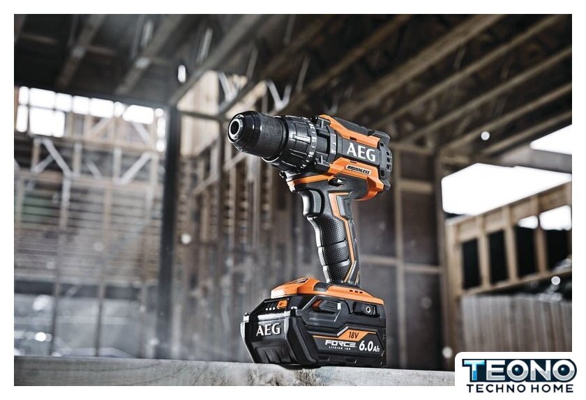 Ударная дрель-шуруповерт AEG Powertools BSB 18BL LI-602C 4935464100 (с 2-мя АКБ 6 Ач, кейс) - Изображение №6 — Интернет-магазин Teono.by