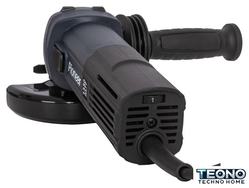 Угловая шлифмашина Pioneer Tools AG-E1350-125-01 - Изображение №5 — Интернет-магазин Teono.by