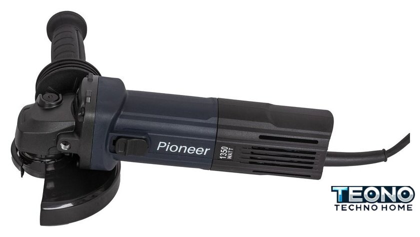 Угловая шлифмашина Pioneer Tools AG-E1350-125-01 - Изображение №3 — Интернет-магазин Teono.by