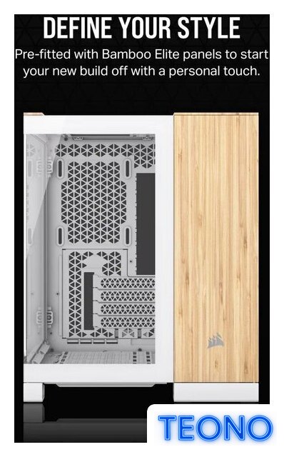 Корпус Corsair 2500X CC-9011288-WW - Изображение №4 — Интернет-магазин Teono.by