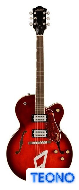 Полуакустическая гитара Gretsch G2420 Streamliner Claret Burst - Изображение №1 — Интернет-магазин Teono.by