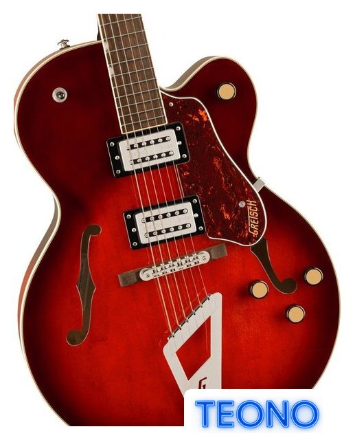 Полуакустическая гитара Gretsch G2420 Streamliner Claret Burst - Изображение №6 — Интернет-магазин Teono.by