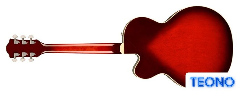 Полуакустическая гитара Gretsch G2420 Streamliner Claret Burst - Изображение №3 — Интернет-магазин Teono.by