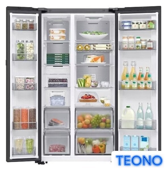Холодильник side by side Samsung RS80F65M1BWR - Изображение №5 — Интернет-магазин Teono.by
