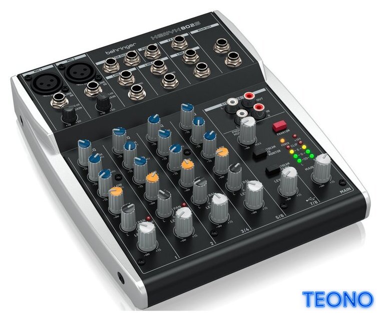 Микшерный пульт Behringer Xenyx 802S - Изображение №2 — Интернет-магазин Teono.by
