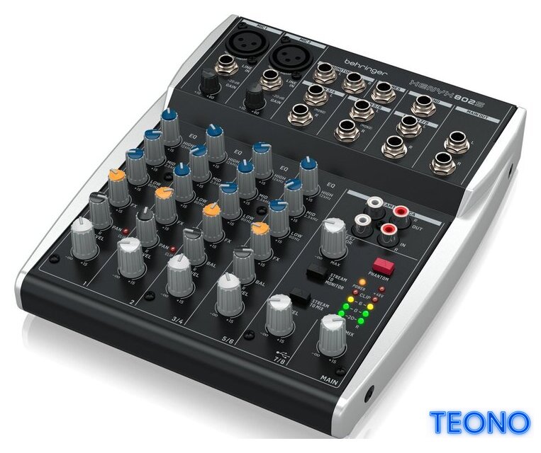 Микшерный пульт Behringer Xenyx 802S - Изображение №3 — Интернет-магазин Teono.by