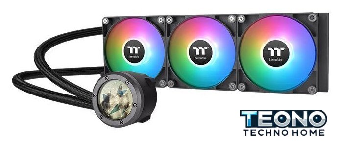 Система жидкостного охлаждения для процессора Thermaltake TH360 V2 Ultra ARGB Sync CL-W384-PL12SW-A - Изображение №1 — Интернет-магазин Teono.by