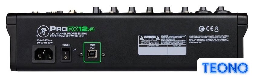 Микшерный пульт MACKIE ProFX12V3 - Изображение №4 — Интернет-магазин Teono.by