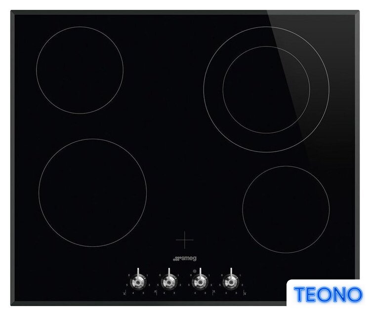 Варочная панель Smeg SE364ETBM - Изображение №1 — Интернет-магазин Teono.by