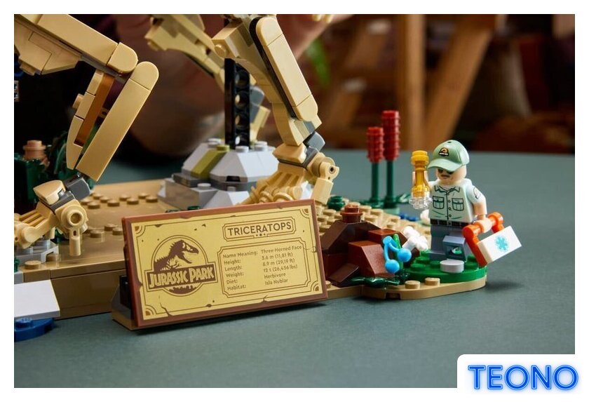 Конструктор LEGO Jurassic World 77985 Окаменелости динозавров: Трицератопс - Изображение №14 — Интернет-магазин Teono.by
