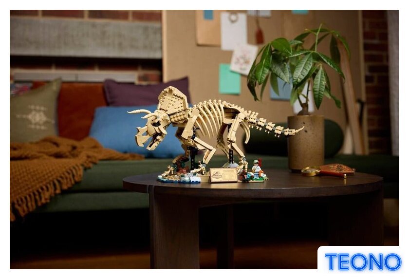 Конструктор LEGO Jurassic World 77985 Окаменелости динозавров: Трицератопс - Изображение №15 — Интернет-магазин Teono.by
