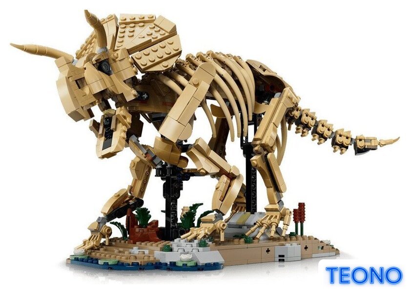 Конструктор LEGO Jurassic World 77985 Окаменелости динозавров: Трицератопс - Изображение №4 — Интернет-магазин Teono.by