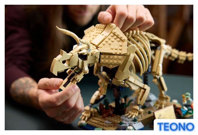 Конструктор LEGO Jurassic World 77985 Окаменелости динозавров: Трицератопс - Изображение №12 — Интернет-магазин Teono.by