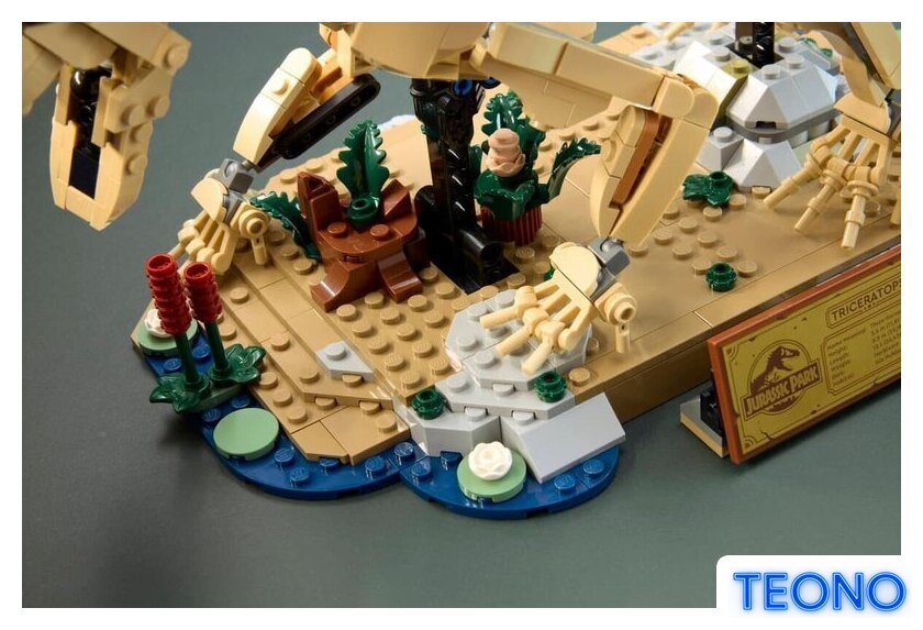 Конструктор LEGO Jurassic World 77985 Окаменелости динозавров: Трицератопс - Изображение №13 — Интернет-магазин Teono.by