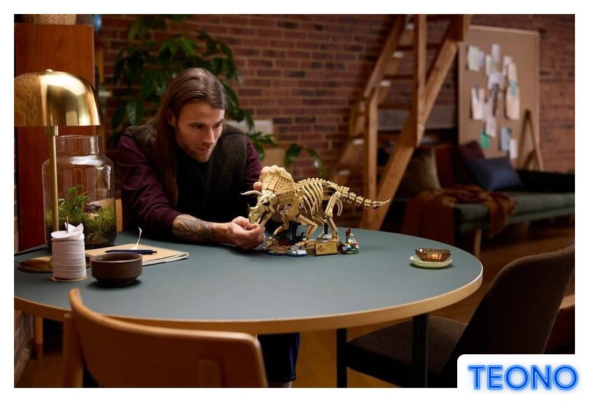 Конструктор LEGO Jurassic World 77985 Окаменелости динозавров: Трицератопс - Изображение №7 — Интернет-магазин Teono.by