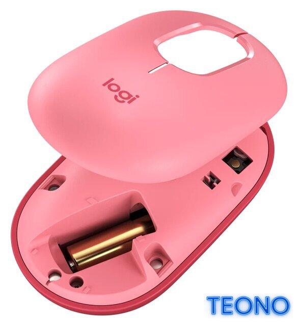 Мышь Logitech Pop Mouse (розовый/бордовый) - Изображение №5 — Интернет-магазин Teono.by