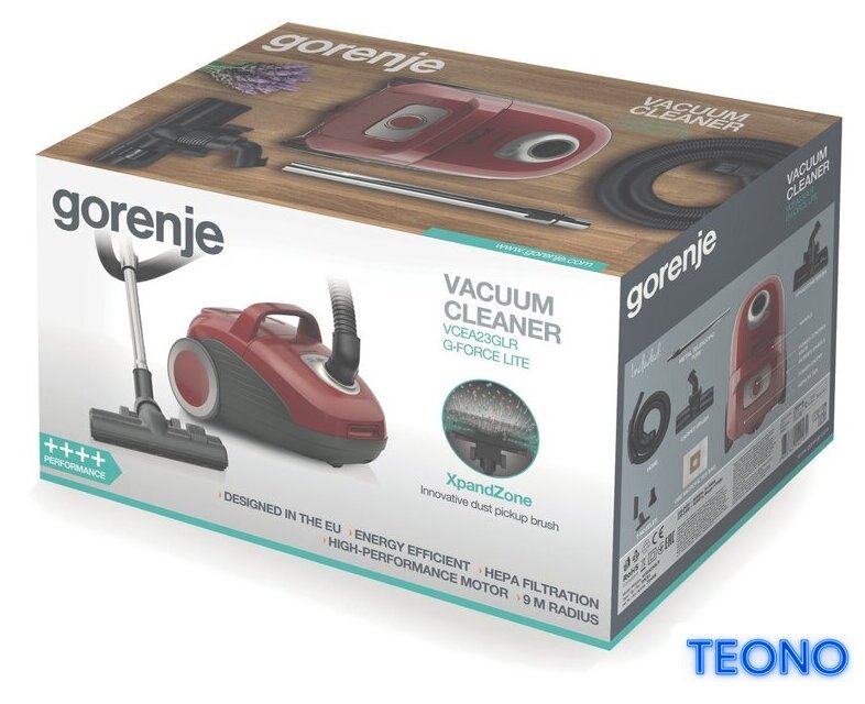 Пылесос Gorenje VCEA23GLR - Изображение №6 — Интернет-магазин Teono.by