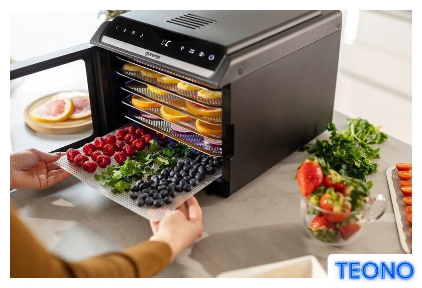 Сушилка для овощей и фруктов Gorenje FDK600DB - Изображение №5 — Интернет-магазин Teono.by
