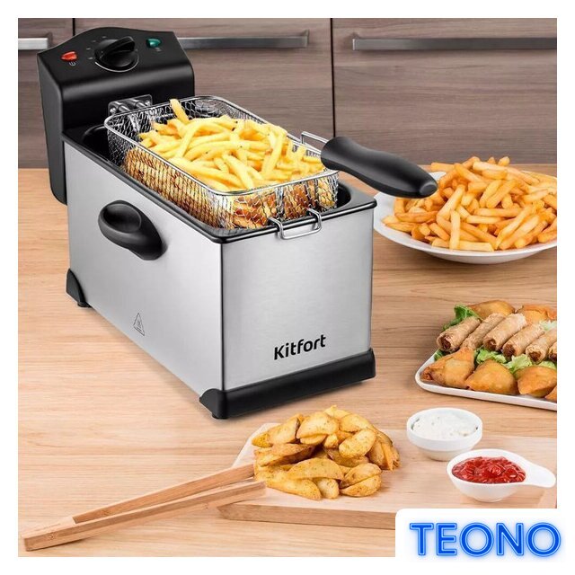 Фритюрница Kitfort KT-4051 - Изображение №2 — Интернет-магазин Teono.by