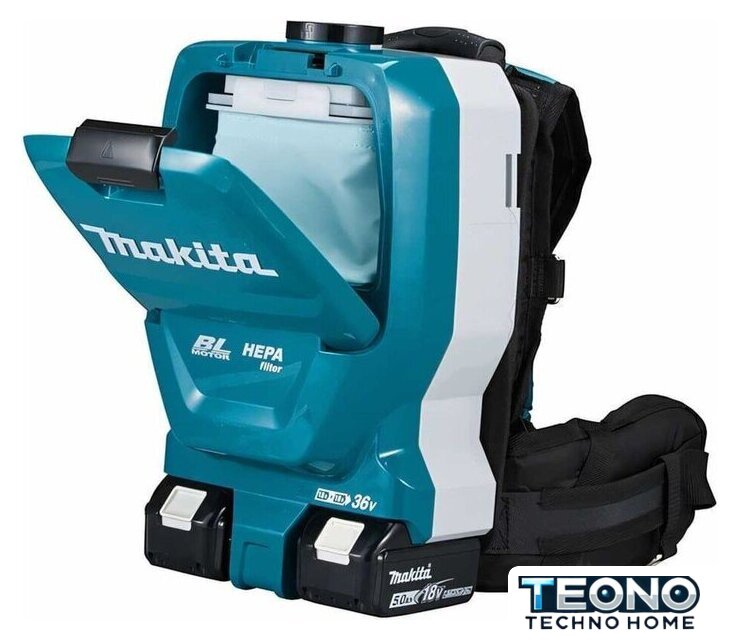 Пылесос Makita LXT DVC 261 ZX11 DVC261ZX11A2 (2 АКБ) - Изображение №4 — Интернет-магазин Teono.by