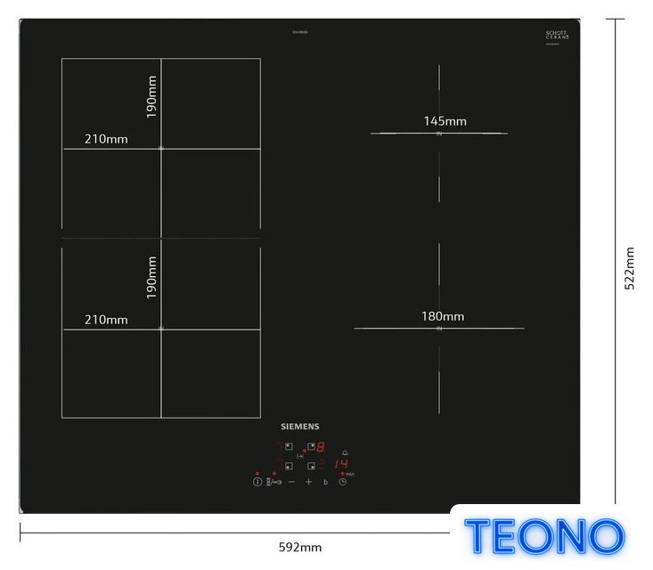 Варочная панель Siemens iQ500 ED61RBSB6E - Изображение №5 — Интернет-магазин Teono.by
